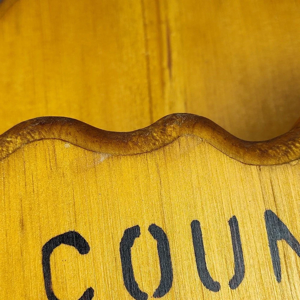 Vintage Wooden 